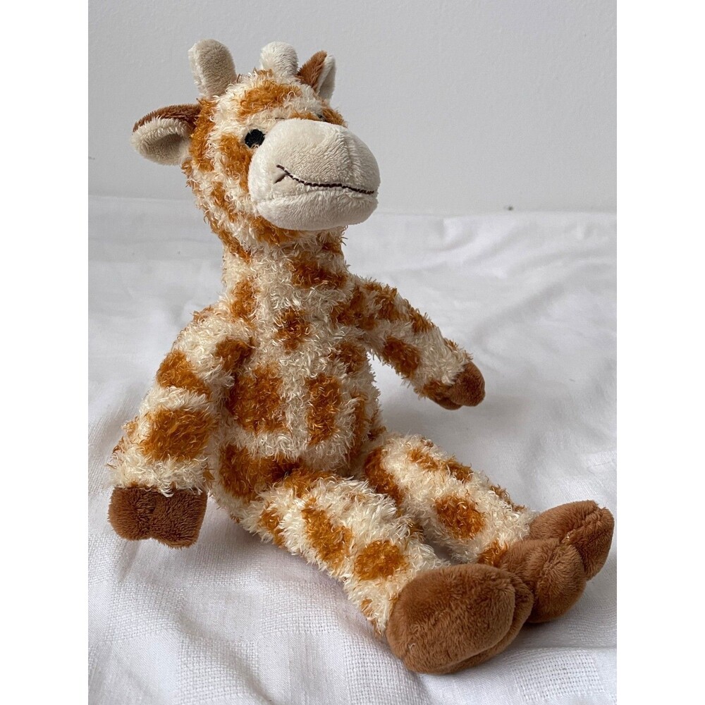 Giraffe Plush Floppy Baby Toddler Kid Toy Soft Stuffed Animal Brown Orange Cream